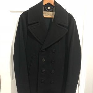 Burberry Eckford Men’s Pea Coat